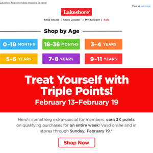 💝 Swoon! 7 Days of Triple Points