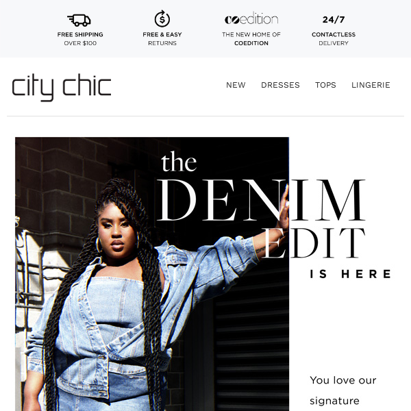 The Denim Edit is HERE & Up to 50% Off* When You Spend $125+