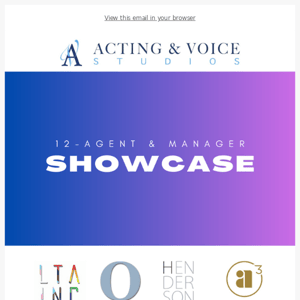 You're Invited: 12-Agent Showcase Tomorrow!