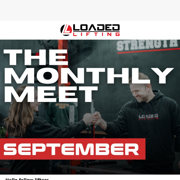 The Monthly Meet - September + Exclusive Discount Code 🤫