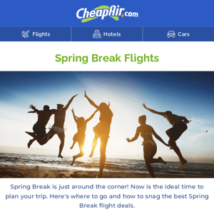Spring Break Flights