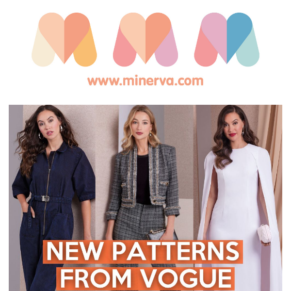 New designer patterns from Vogue 💃