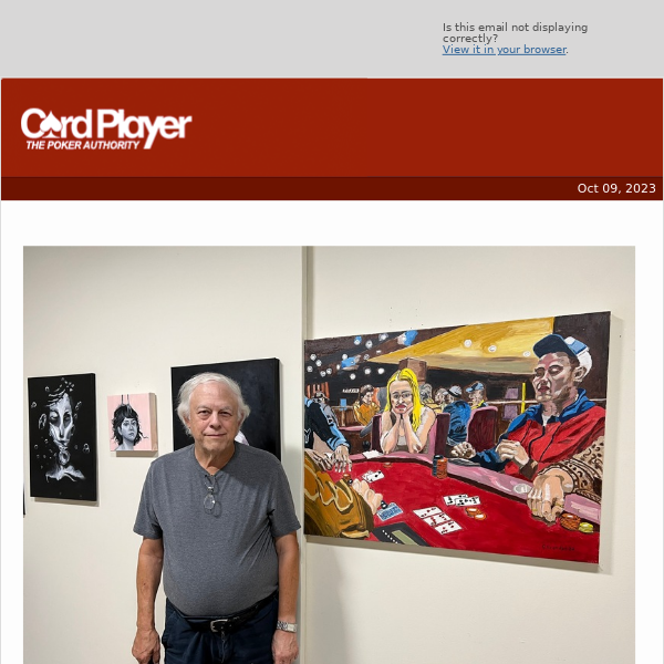♠ Stanley Grandon Launches PokerFaceArt.com to Bring His Work to the Public