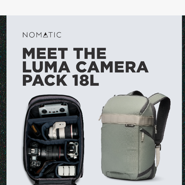 Meet The Luma 18L Camera Pack 📸