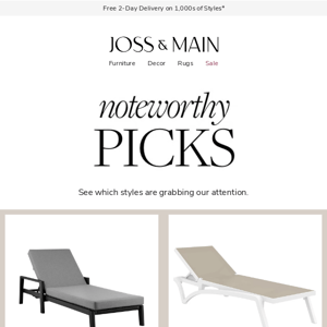 ╰╮The Cayman Chaise Lounge is on our radar, and it’s just your style╰╮