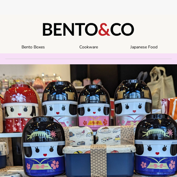 Celebrate Hinamatsuri with Bento&co! 🎎