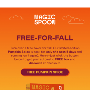 Free Box: Pumpkin Spice 🎃