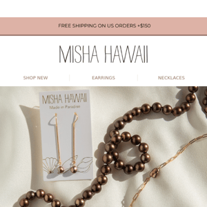 Fundraising for Maui & NEW Chocolate Pearl Strand