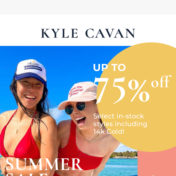 ✨UP TO 75% OFF! Save Big with the Summer Sale! Shop your school collection now before the sale ends!