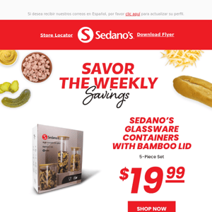 Your Sedano’s weekly ad is here. 1-day sale 🚨 Take a ‘dip’ dive into this delicious Cuban sandwich dip! 🇨🇺 🥪