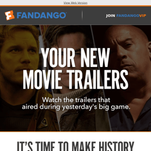 Your New Movie Trailers