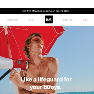 Support your buoys in life-changing swimwear