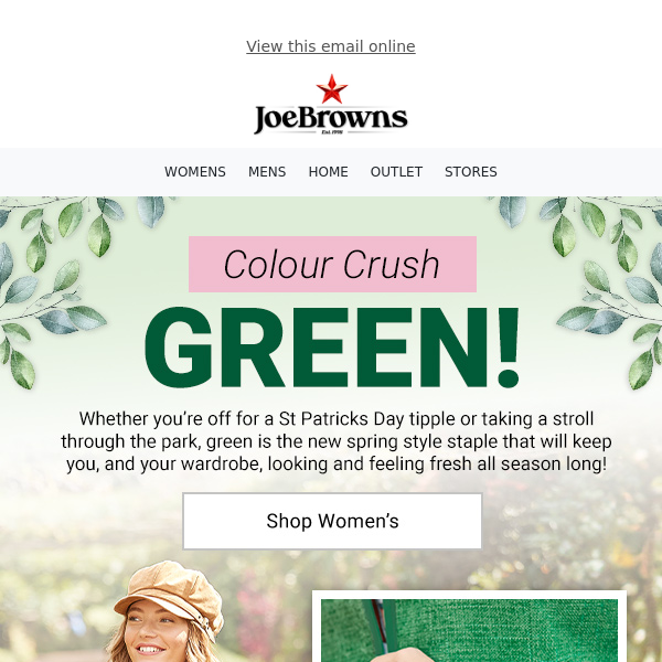 Colour Crush: Go Green!