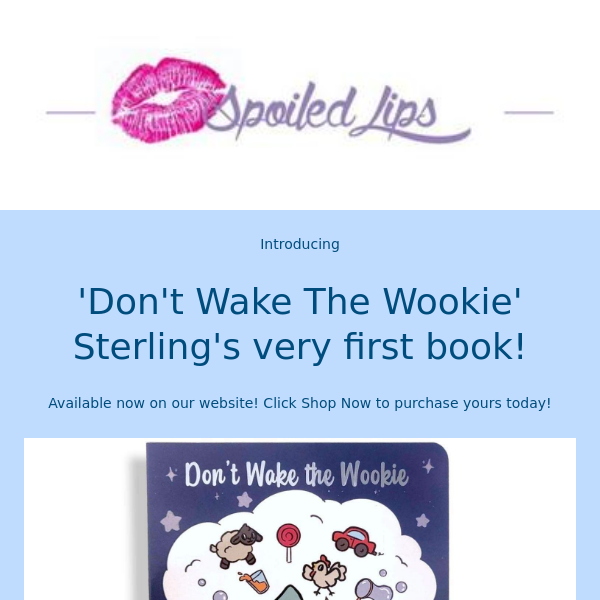 Wookies first book release!