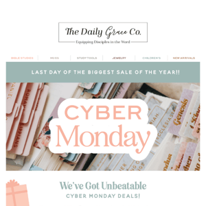 FREE GIFT WITH EVERY PURCHASE + CYBER MONDAY DEALS!