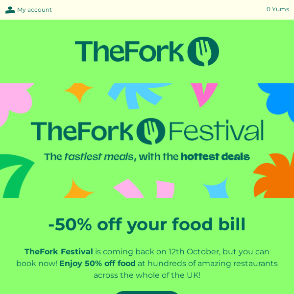 Psst... TheFork Festival is coming back!