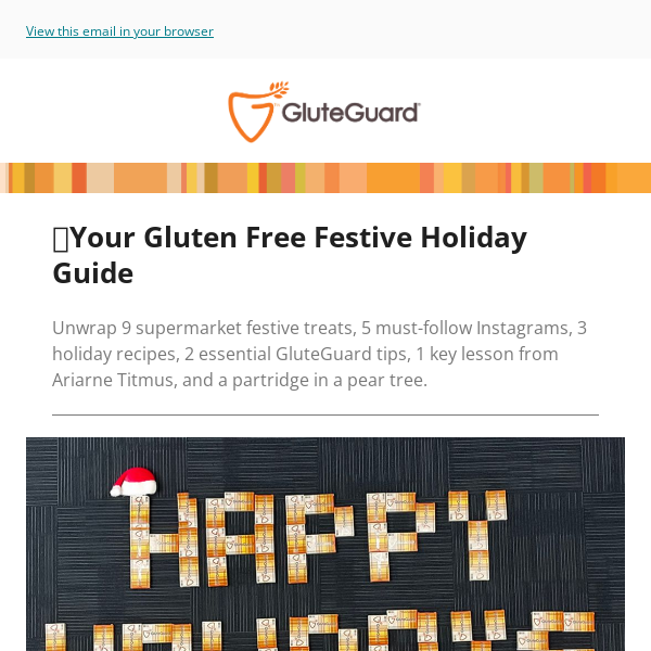 🎄Your Gluten Free Festive Holiday Guide