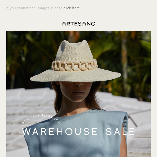 Grab Your Favorites at 30% Off - Artesano's Site Wide Clean Out Sale 🛍️