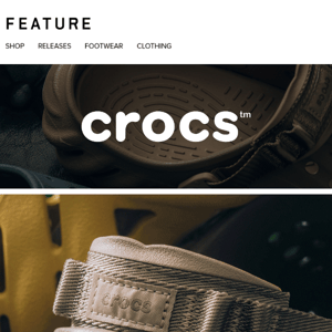New Crocs Echo Clogs + Slides