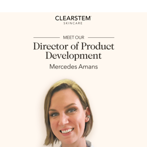 Meet Our Director of Product Development 👩‍🔬
