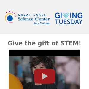 Give the gift of STEM