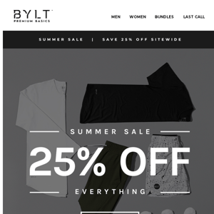 Last Chance Summer Styles 🚨 25% Off Everything!