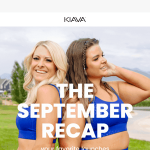 THE SEPTEMBER RECAP