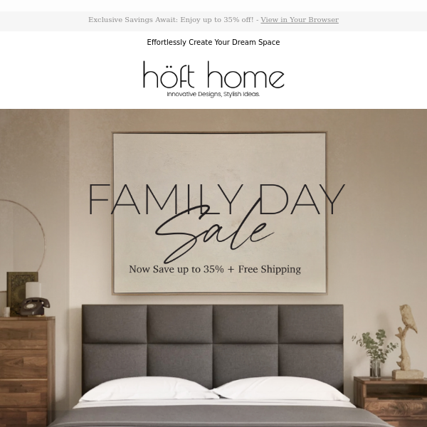 Elevate Your Home: Our Family Day Sale is Still On!