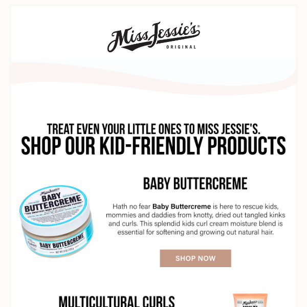 Family Curls: Shop Our Best-Sellers For You & The Little Ones!