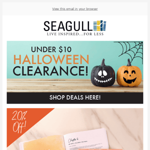 Halloween CLEARANCE and other deals! 🍂