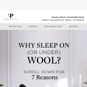 7 Benefits of Wool Bedding & Toppers