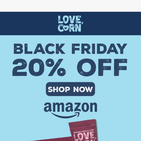 Crunch-tacular Black Friday Sale Is HERE! 20% Off On Amazon!