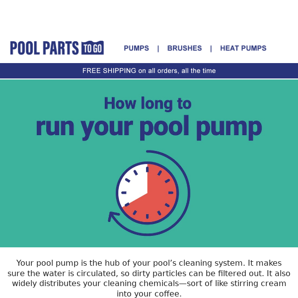 How Long Should I Run My Pool Pump For? ⏰