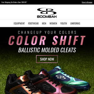 Changeup Your Colors with Color Shift Footwear!