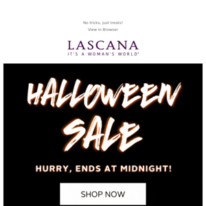 Special Halloween sale 🎃 Ends at midnight!