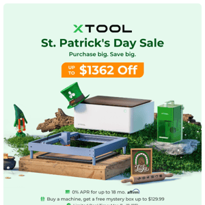 ⏰ St. Patrick's Day Sale and Livestream Party – Shop, Learn, and Celebrate with Us!