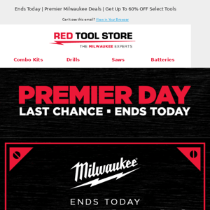 Last Chance! Milwaukee Deal Days Ends Tonight