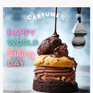 🛒 Introducing: New Carfume Baking Scents for World Baking Day 🛒🧁🍰