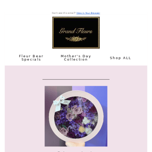 🌹NEW: Purple Bloom Box & Baby Blue Fleurs