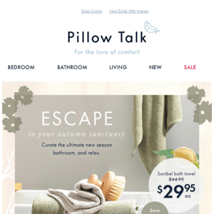 Pillow Talk Australia, your sanctuary awaits 🌿