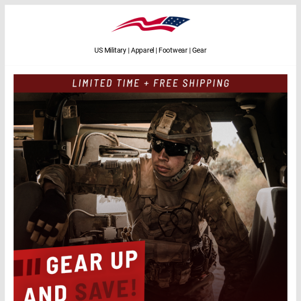 Get more, save more! 25% off $225+, 15% off $190+ - US Patriot Tactical