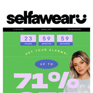 Up To 71% OFF Storewide 🤯