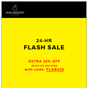 Super Sunday Flash Sale - EXTRA 20% OFF