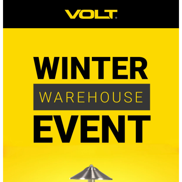Winter Warehouse Event Is On – Save Up to 40% Off Clearance! 