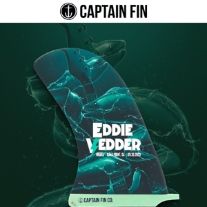 Win an Eddie Vedder X CF limited edition fin
