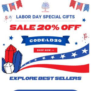 ❤️Happy Labor Day! Special Gifts For You!
