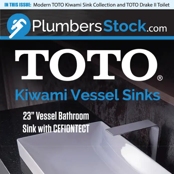 Modern TOTO Kiwami Sink Collection and TOTO Drake II Toilet