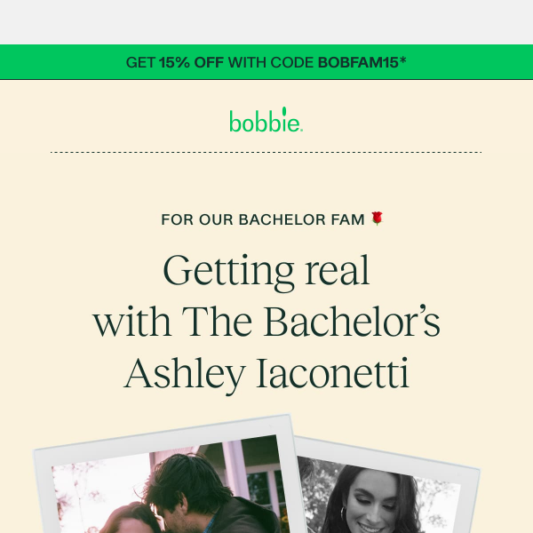 This one’s for our Bachelor fam →