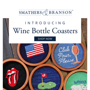 Introducing Wine Bottle Coasters!