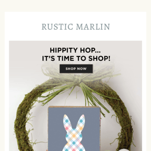 Hippity Hop its time to shop!🐰